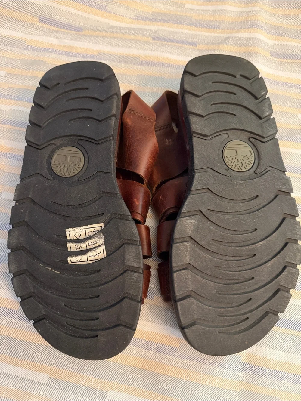 Men's Brown Leather Fisherman Sandals
